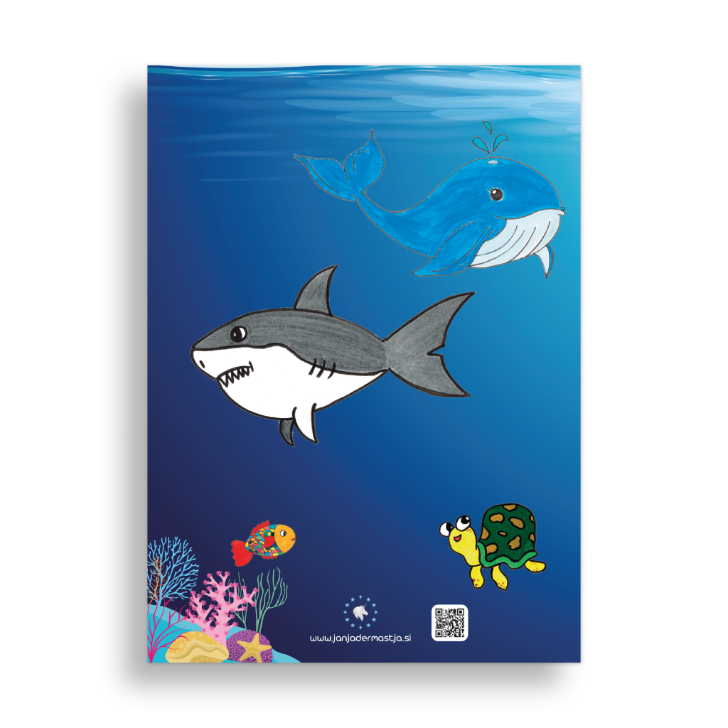 Morski prijatelji, pobarvanka